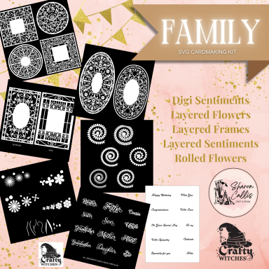 Family SVG Cardmaking Kit Family SVG Cardmaking Kit